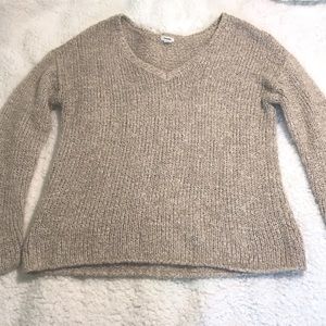 Garage beige knitted top